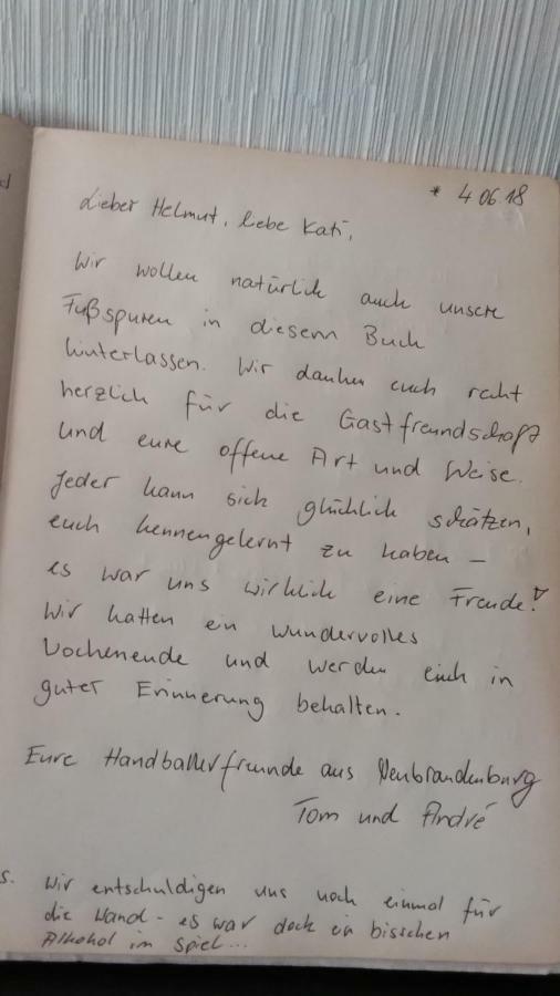 Kleines Zuhause Leilighet Magdeburg Eksteriør bilde